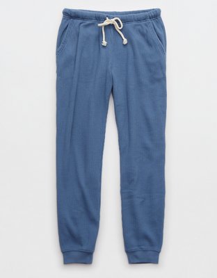 aerie waffle jogger