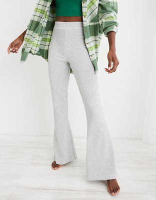 Loungewear Fave: Aerie Kick-It Ribbed High Waisted Super Flare