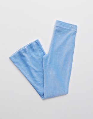 Женские брюки Aerie Groove-On Velour High Waisted Flare Pant — фото 4
