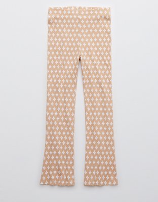 Aerie High Waisted Cropped Kick Flare Pant