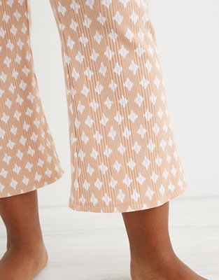 Aerie High Waisted Cropped Kick Flare Pant