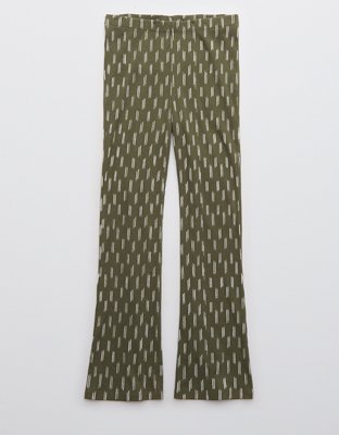 Женские брюки Aerie High Waisted Cropped Kick Flare Pant — фото 4