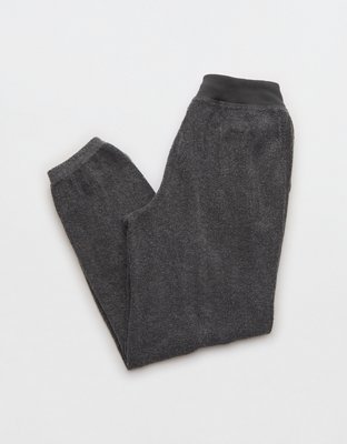 Aerie Sherpa Fleece Corset Jogger