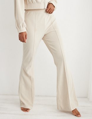 flare velour tracksuit