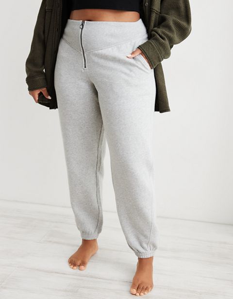 Женские брюки Aerie Fleece Corset Jogger