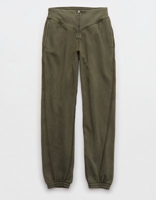Aerie Fleece Corset Jogger