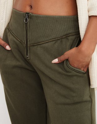Aerie Fleece Corset Jogger