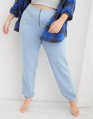 Aerie Fleece Corset Jogger