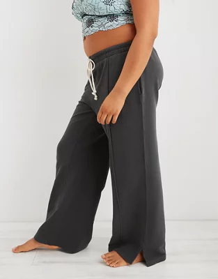 Aerie Low Rise Pintuck Skater Pant