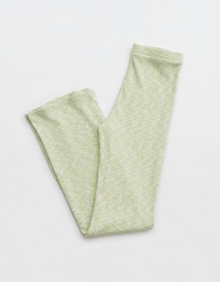 Aerie High Waisted Ribbed Baby Flare