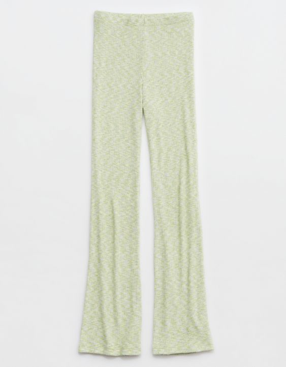 Aerie High Waisted Ribbed Baby Flare