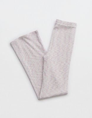 Aerie High Waisted Ribbed Baby Flare