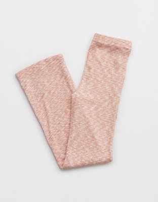 Aerie High Waisted Ribbed Baby Flare