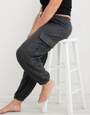 Aerie Pantalón cargo jogger ligero y holgado