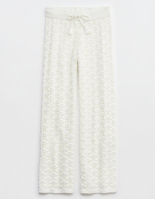 Женские брюки Aerie Crochet Cover Up Pant — фото 3
