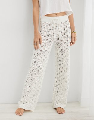 Aerie Crochet Coverup Pant