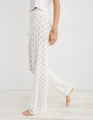 Женские брюки Aerie Crochet Cover Up Pant — фото 5