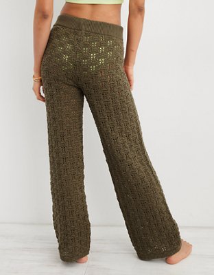 Aerie Crochet Coverup Pant
