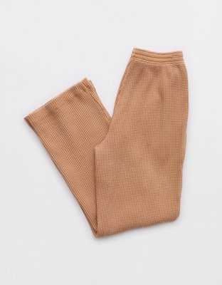 Aerie Straight Leg Waffle Pant
