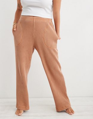 Aerie Straight Leg Waffle Pant