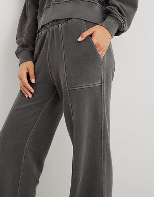 Women's Two Piece Fleece Sweatsuit Set Black Small -white Mark : Target