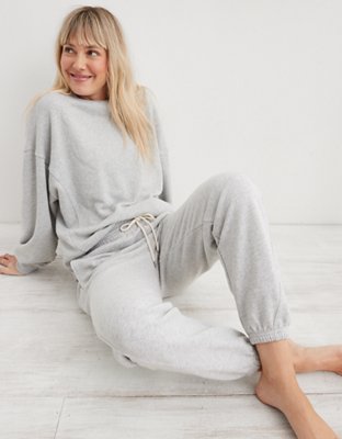 Aerie good vibes online jogger