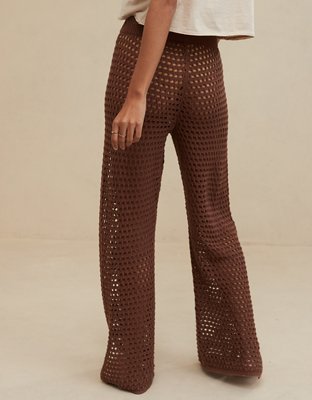 Aerie Crochet Vacay Pant
