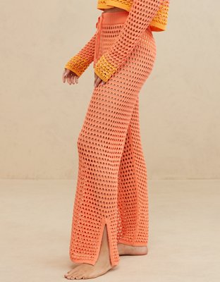 Aerie Crochet Vacay Pant