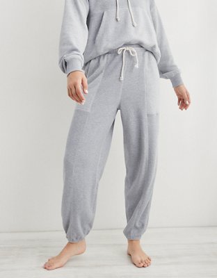 Aerie High Waisted Textured Jogger