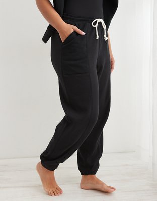 Aerie High Waisted Textured Jogger