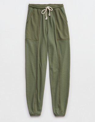 Aerie High Waisted Textured Jogger