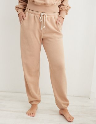 Women's Beige Joggers & Sweatpants