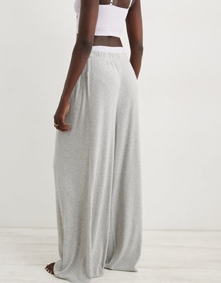 Aerie High Waisted Wide Leg Pant