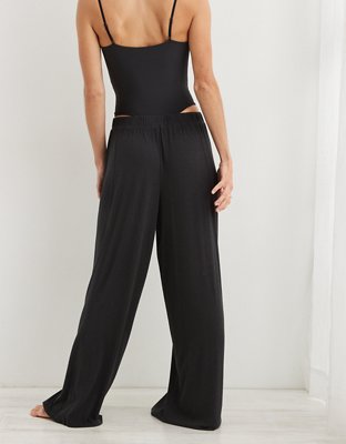 Aerie High Waisted Wide Leg Pant