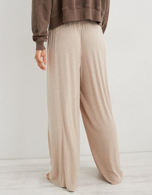 Aerie High Waisted Wide Leg Pant