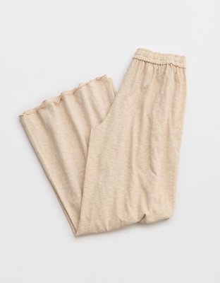 Aerie Summer House High Waisted Wide Leg Pant