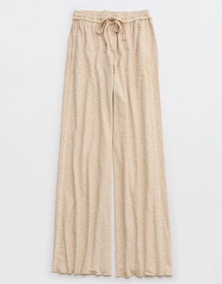 Aerie Summer House High Waisted Wide Leg Pant