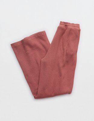 Aerie Waffle Wide Leg Skater Pant