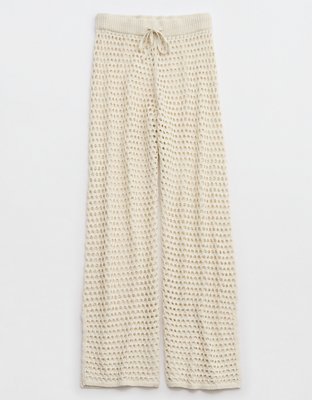 Женские брюки Aerie Crochet Vacay Pant — фото 4