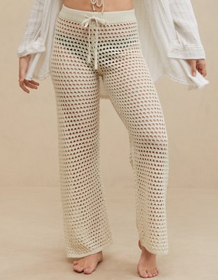 Женские брюки Aerie Crochet Vacay Pant — фото 3