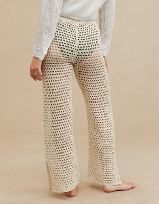 Женские брюки Aerie Crochet Vacay Pant — фото 6