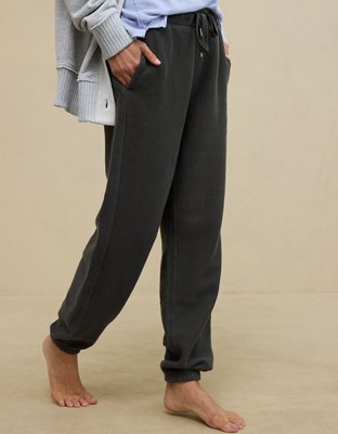 Aerie Big Chill Textured Jogger