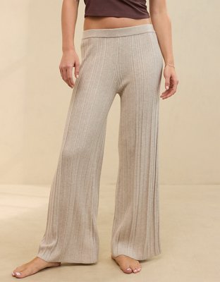 Aerie High Waisted Sweater Pant