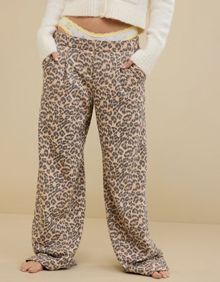 Aerie Cozy New Heights Fleece Trouser