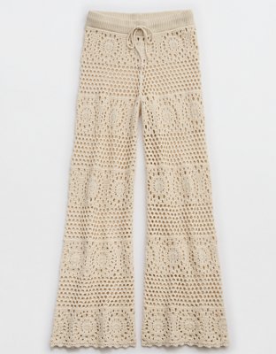 Aerie Crochet Party Pant
