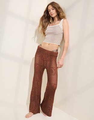Aerie Crochet Party Pant