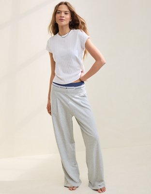 Aerie Lightweight New Heights Fleece Trouser