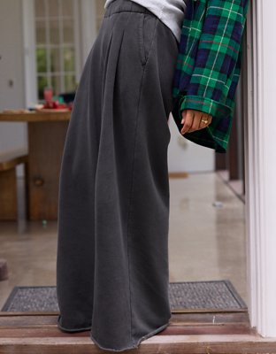 aere layered pants ブラック36 Aerie Street Trouser | Aerie