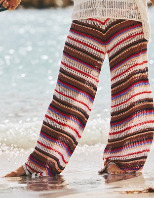 Aerie Crochet Party Pant