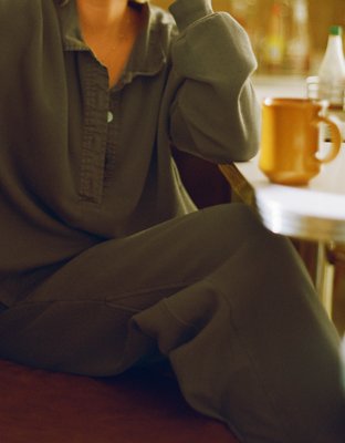 Aerie First Class Fleece Trouser